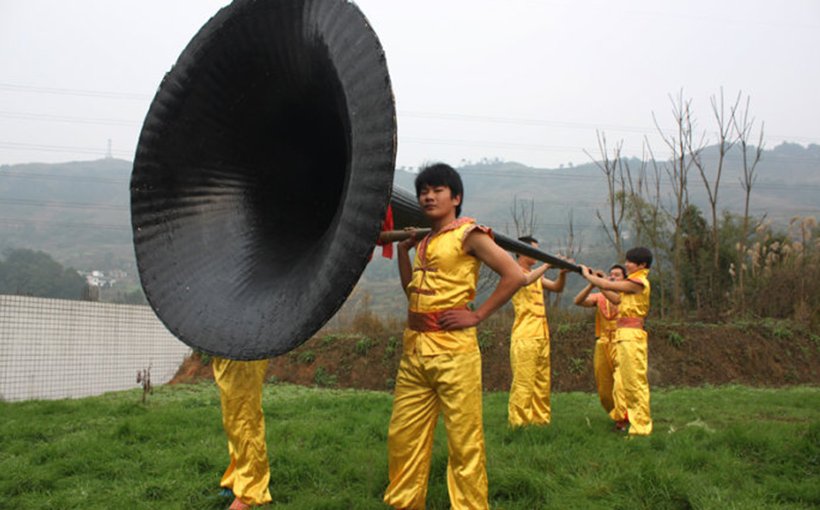 世界最大的唢呐(图2）