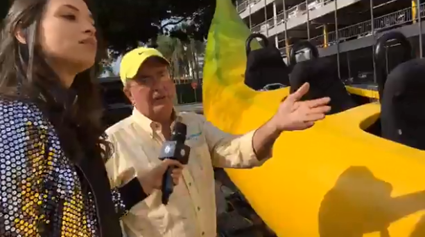 世界唯一且最长的四轮驱动香蕉