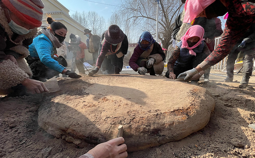 世界最大的土烧馍（昂拉果馍切）(图2）