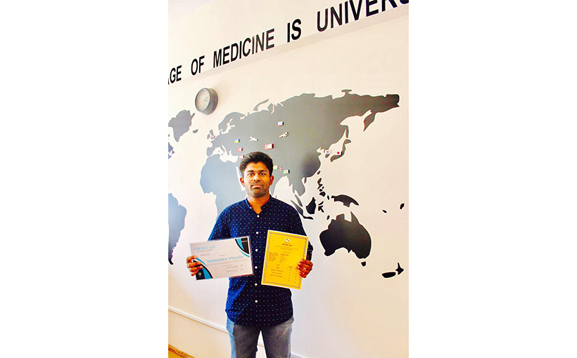 9天内获得世界最多医学课程结业证书