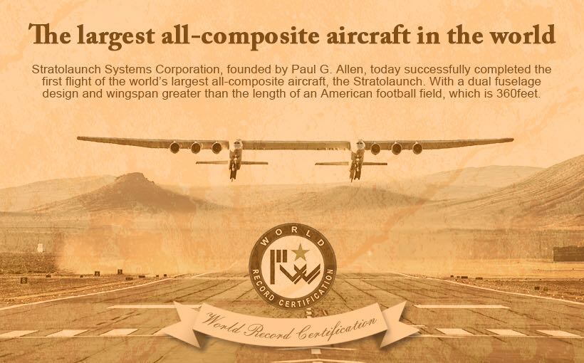 全球世界最大复合材料飞机