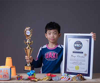 单人最快时间完成10组3-6-3竞技叠杯