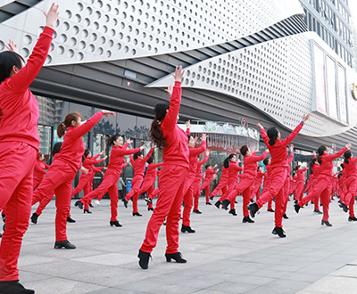 最多城市同跳一支舞