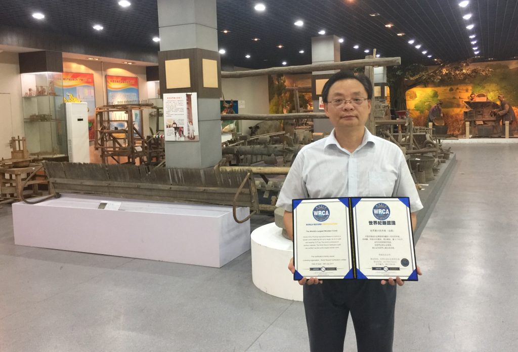 世界最大的木梳（虫梳）