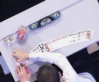 最短时间记住一幅扑克牌