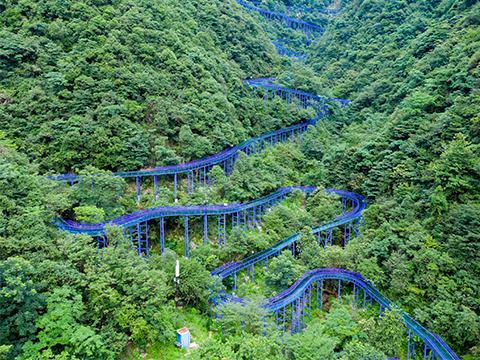 世界最长的通体玻璃漂流