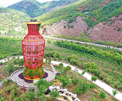 最大的钢结构花瓶