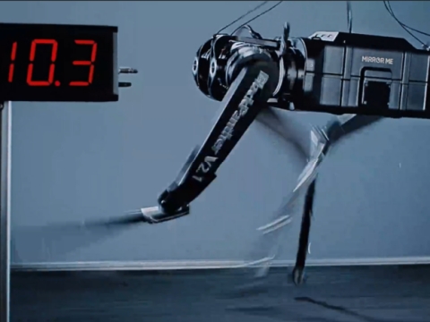 世界最快四足机器人