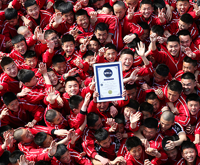 最大规模的武术节目表演