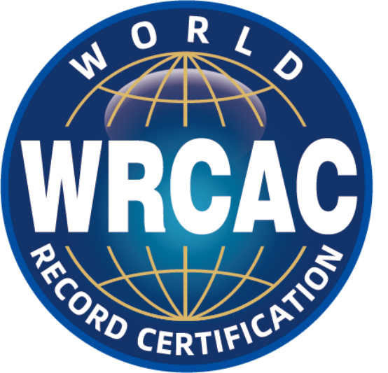 世界纪录认证 WRCAC 全新官方标志(蓝金配色·全球权威)